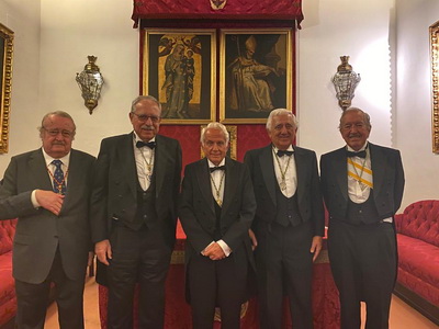 Ramón María Serrera Contreras, Joaquín Muñoz García, Antonio Pascual Acosta, Santiago Herrero León y Julio Iglesias de Ussel y Ordís